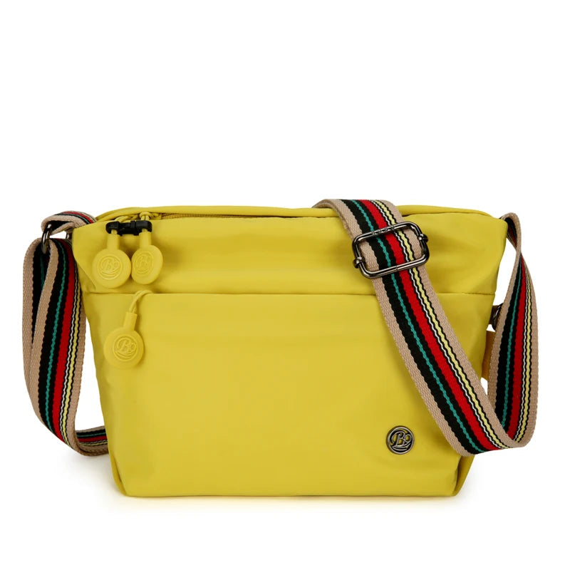 Ultra-light Nylon Crossbody Bag for Women Adjustable Wide Strap Lightweight