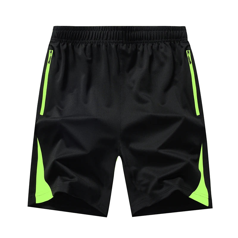 Hot Men's Casual Fashion Knitted Ice Silk Sports Shorts Loose Size Fashion Trendy Air Conditioned Pants