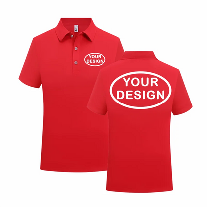 Summer Casual Cheap POLO Shirt Personal Company Logo Customization Embroidery Printing Personalized Design Top