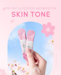 10pcs Sakura Sleeping Mask Moisturizing Reduce Wrinkle Nourishing Brightening Portable Disposable Face Mask Facial Care