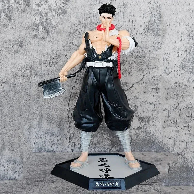 Anime Demon Slayer Kimetsu No Yaiba Figure Giyuutarou Daki Kokushibo Tsugikuni Yoriichi Douma Inosuke Action Figures Model Toys