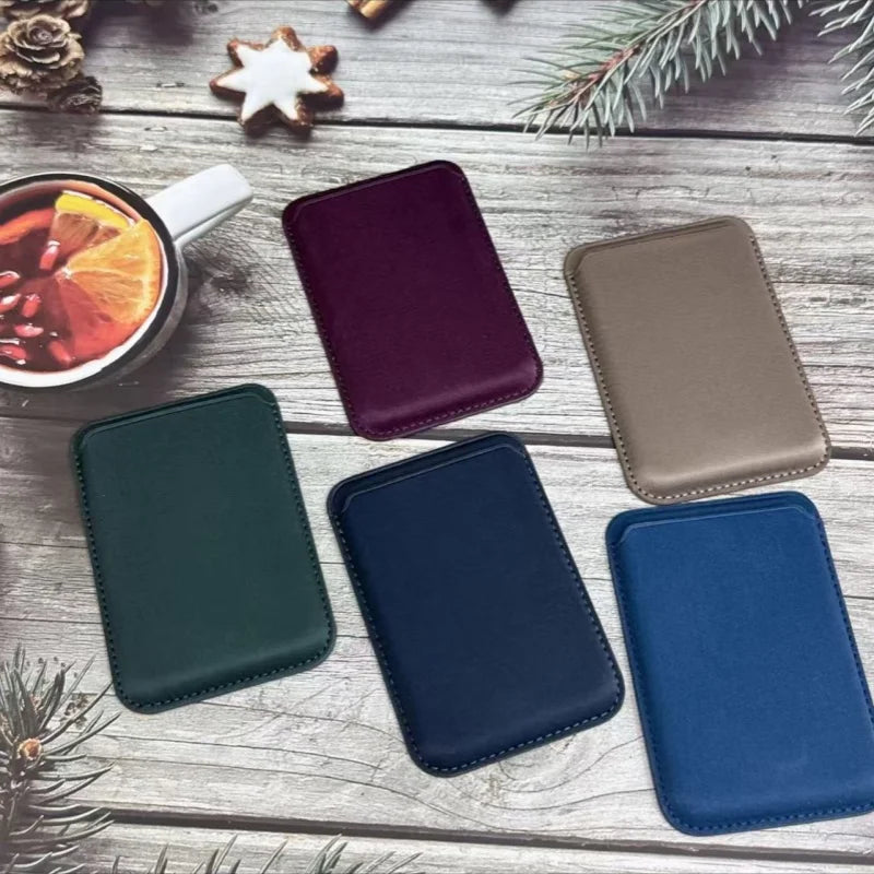 Card Wallet Case For iPhone 15 16 17 Pro Max Plus For Apple Magsafe 13 14 Pro Strong Magnetic Covers With Box