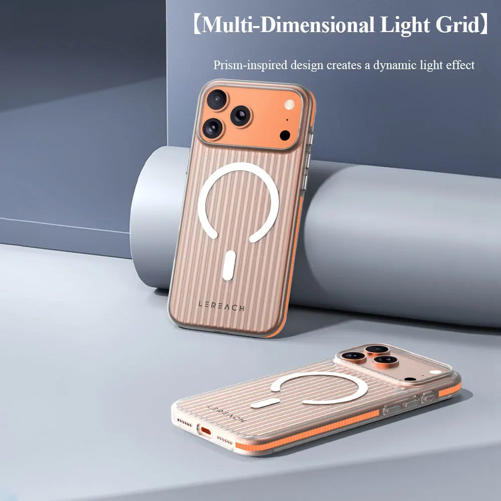 Lereach Magnetic Matte Phone Case for iPhone 17 Pro Max / 17 Air / 17 - PC+Magnet Material, Anti-slip Drop Protection