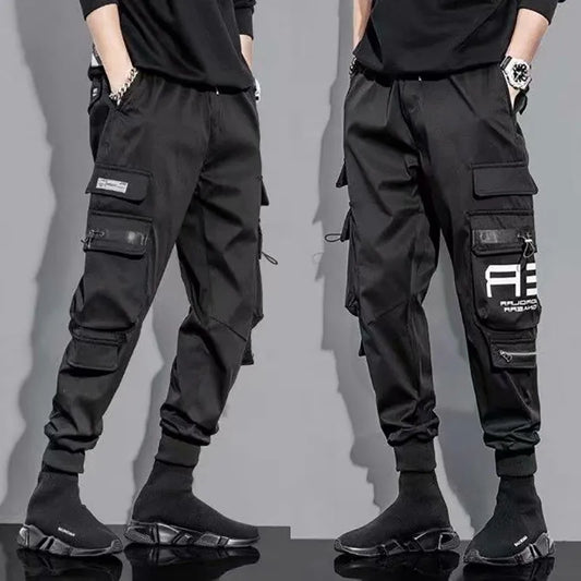 Harajuku Joggers Cargo Pants Men Fashion Military Techwear Running Streetwear Male Clothes Hip Hop Punk Sports Wear Summer