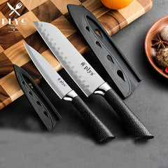 Two-piece Set Knife Forged Kitchen Knife Sharp Household Suitable for Cutting Meat