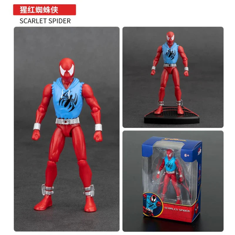 ZD Toys Official Avengers Legends: Iron Man, Spider Man, Thor, Captain America, Thanos, Hulk, War Machine Action Figures