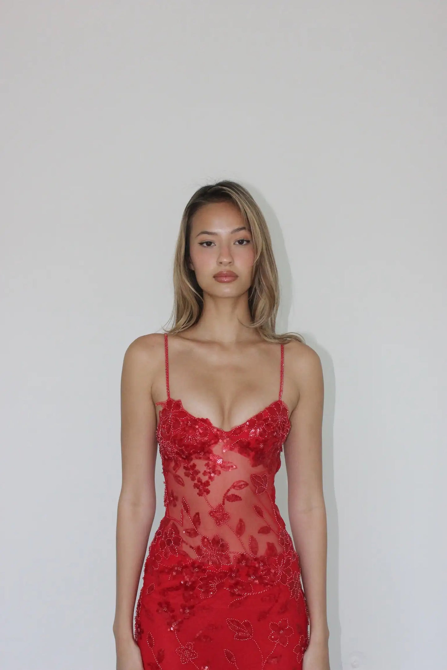 Homecoming Dresses: Props Lace up Back Illusion Prom Party Dresses
