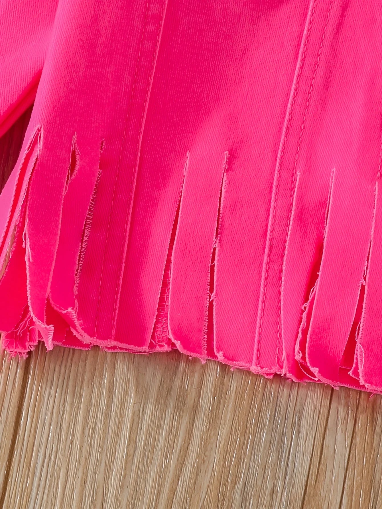 Denim Jacket,Casual Street Style Tassel Wash, New Popular Children's