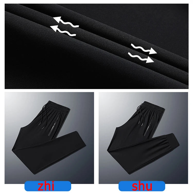 Men Casual Pants Plus Size 9XL 100-150kg Loose Sport Sweatpants Big Size Trousers