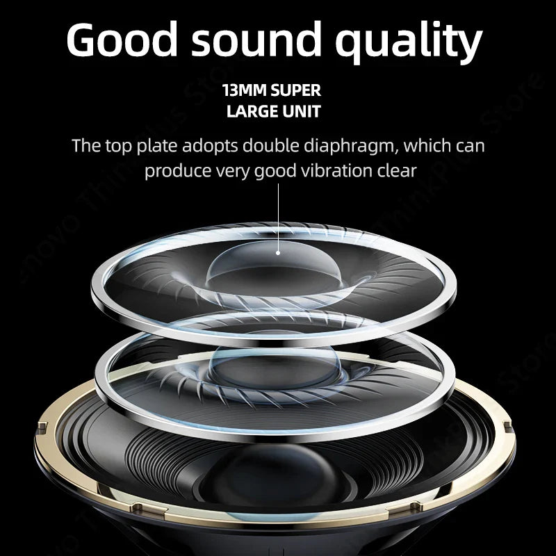 Choice Lenovo LP40 Bluetooth Earphones TWS Immersive Sound HIFI With Mic Wireless Headphones Touch Control HD Call Game Earbuds