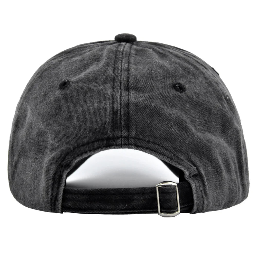 Los Angeles Baseball Cap Men Women Letter Embroidered Hip Hop Hats Vintage Wash Cotton Soft Top Sun Visor Hats Unisex Casual Cap