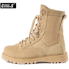 Men Desert Tactical Military Boots Mens Working Safty Shoes Army Combat Boots