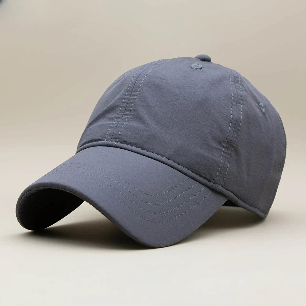Summer Lightweight Quick Drying Baseball Cap Man  Plus Hat Male Outdoor Sport Oversized Men's Navy Baseball Cap for Big Heads