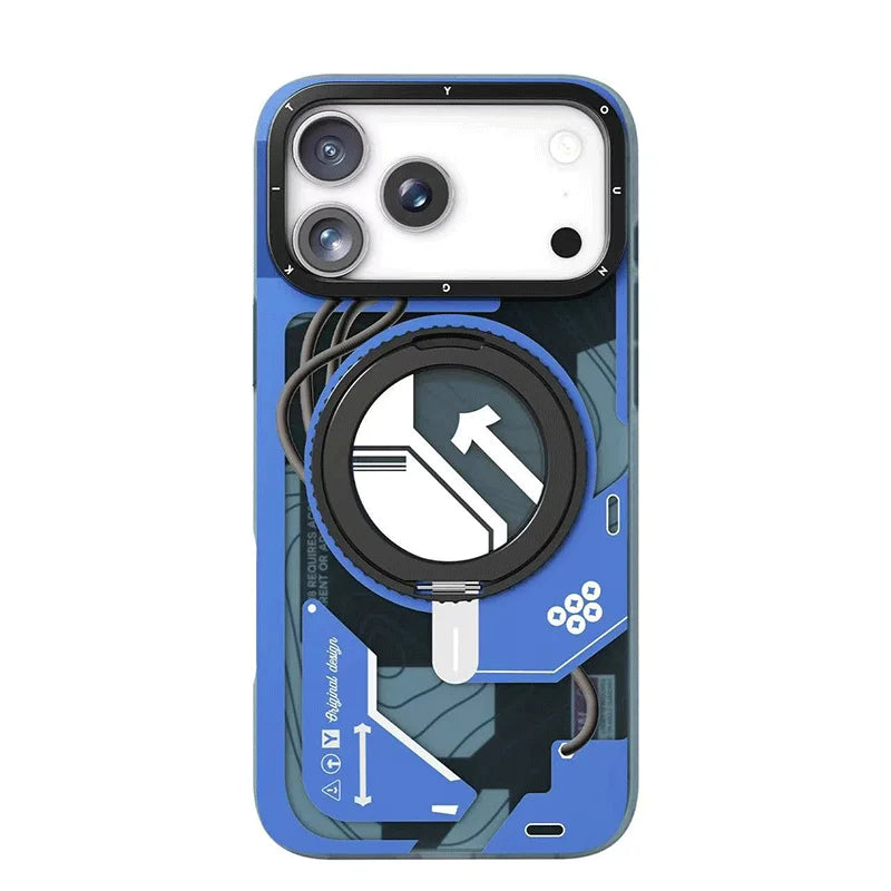 YOUNGKIT Case For iPhone 17 Pro Max Airbag Bracket Back Cover Case for iPhone 17 Pro