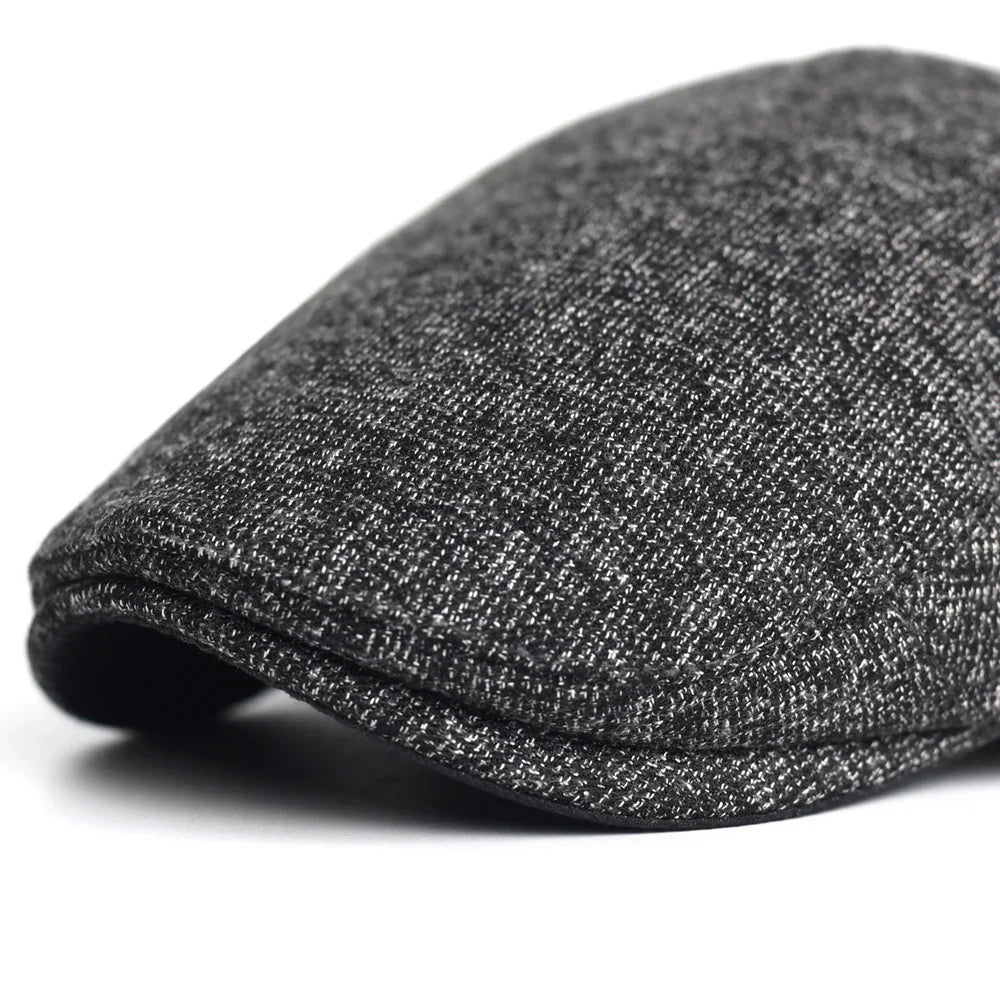 Autumn Winter Thick Warm Newsboy Caps Men Women Soft Beret Hat Casual Fashion Detective Hats Retro Driver Flat Caps