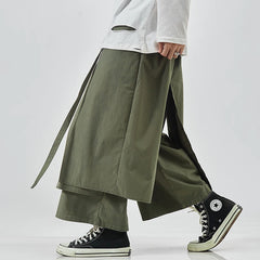 Cargo Pants Men Hip Hop Streetwear Jogger Pants Male Trousers Patchwork