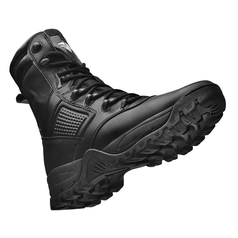 Men Military Boots Men Desert Combat Boots Outdoor Man non-slip Snow Boots