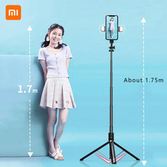 Xiaomi Tripod Selfie Stick Lengthen Phone Tripod Portable Telescopic Pole Wireless