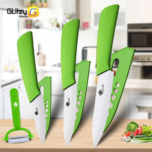 Ceramic Knife Set for Kitchen Professional Ceramic Knife 3 4 5 6 Inch Fruit Rust Proof