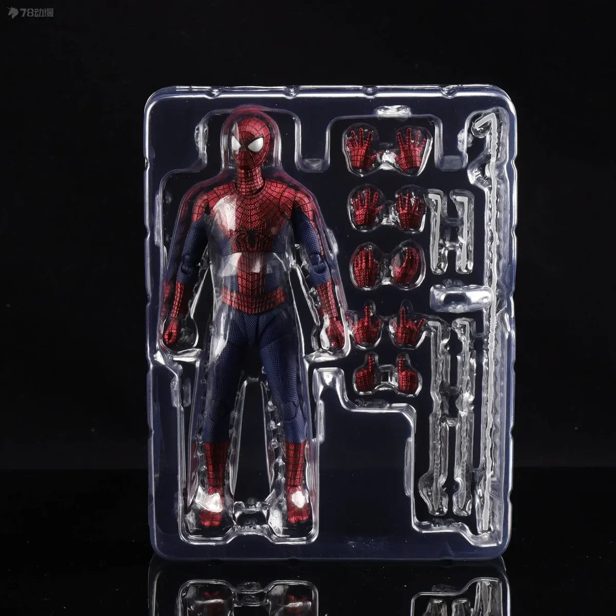 Shf Garfield Spider Man Action Figure Toys Ct Version High Quality Spiderman 2099 Movable Statue Model Doll Figurine Child Gifts