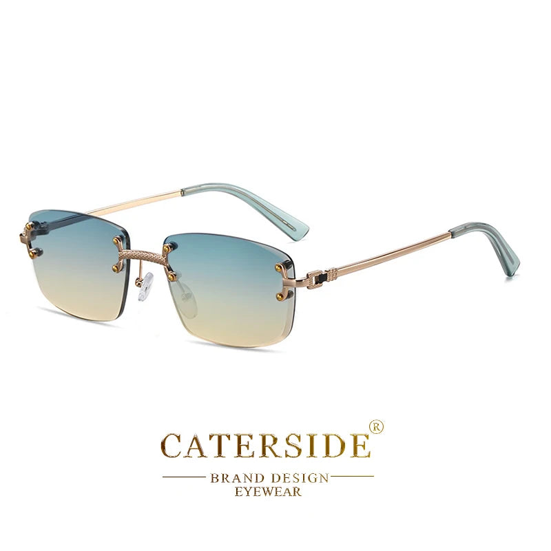Sunglasses Men Women UV400 Small Gradient Sun Glasses For Men