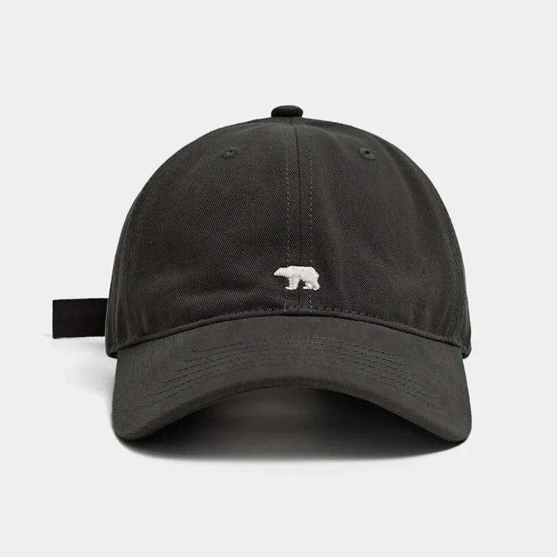 Unisex Cartoon Bear Embroidery Baseball Cap Men Women Soft Cotton Hip Hop Snapback Caps Unisex Sports Dad Trucker Sun Visor Hat
