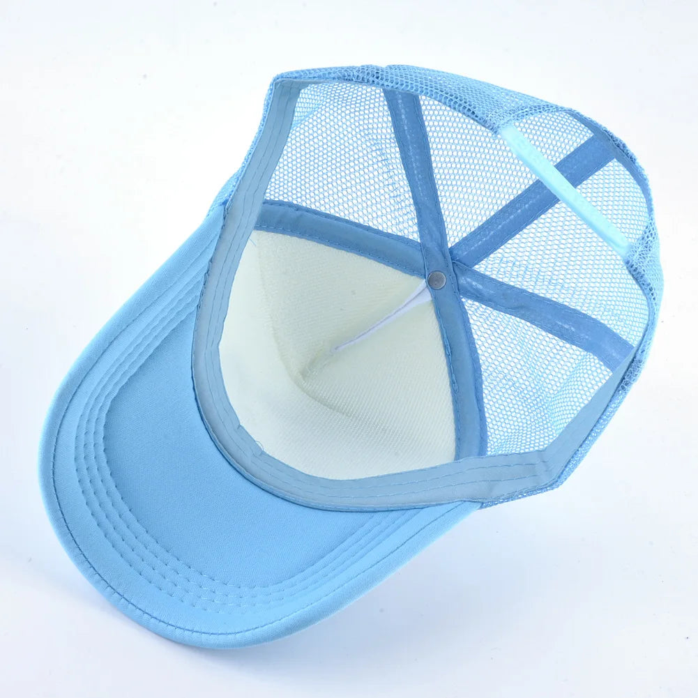 Trees Mesh Baseball Cap Summer Outdoor Snapback Sport Hats for Men