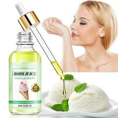 60ml Strawberry/Peachh/Mango/Cinnamon Bun/Vanilla/Birthday Cake Flavor Body Massage Oil Body Juice Oil Fragrance Massage Oil