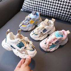 Year Boys Sneakers 3 Color Comfortable Breathable Girls Shoes