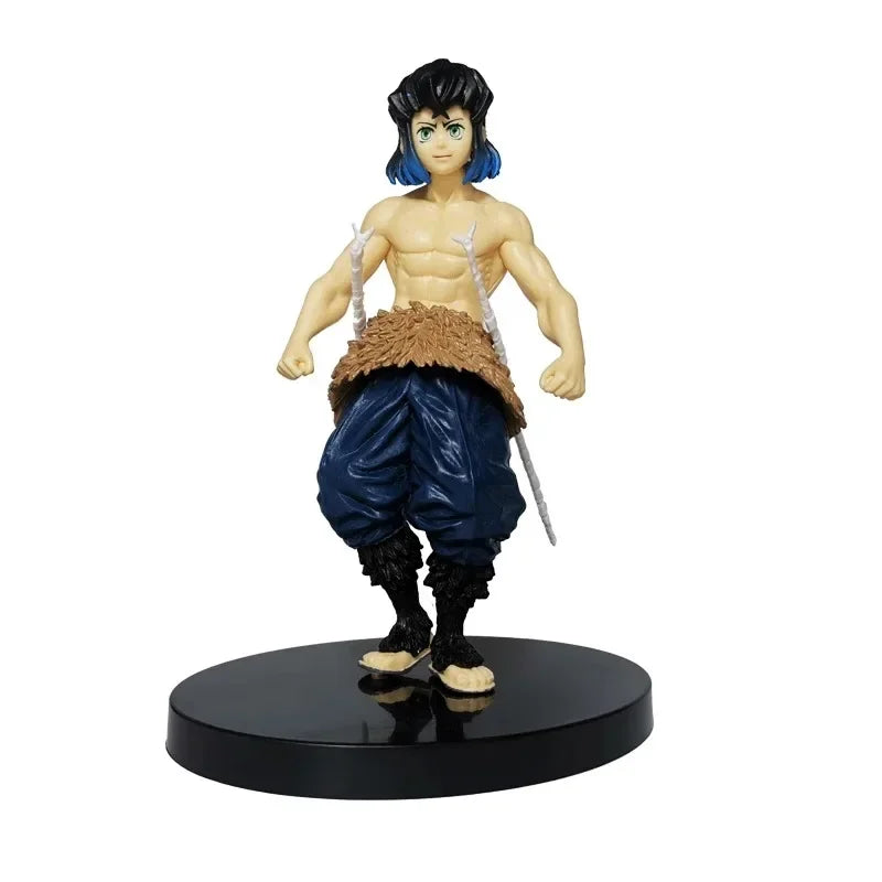 Anime Figure Demon Slayer Figures Kimetsu No Yaiba Doll Tanjiro Nezuko Zenitsu Figurine Inosuke Warrior Action Figure Model Toys