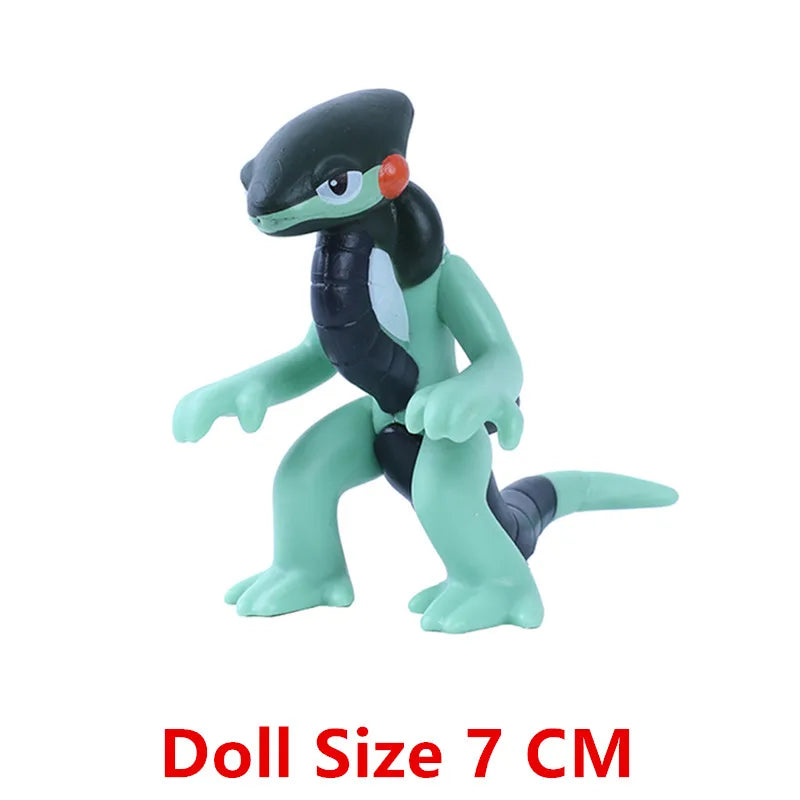 Pokemon Cartoons Movie Anime Figure Gengar Charizard Pikachu Collection Model Pocket Monster Action Toys Kids Christmas Gifts