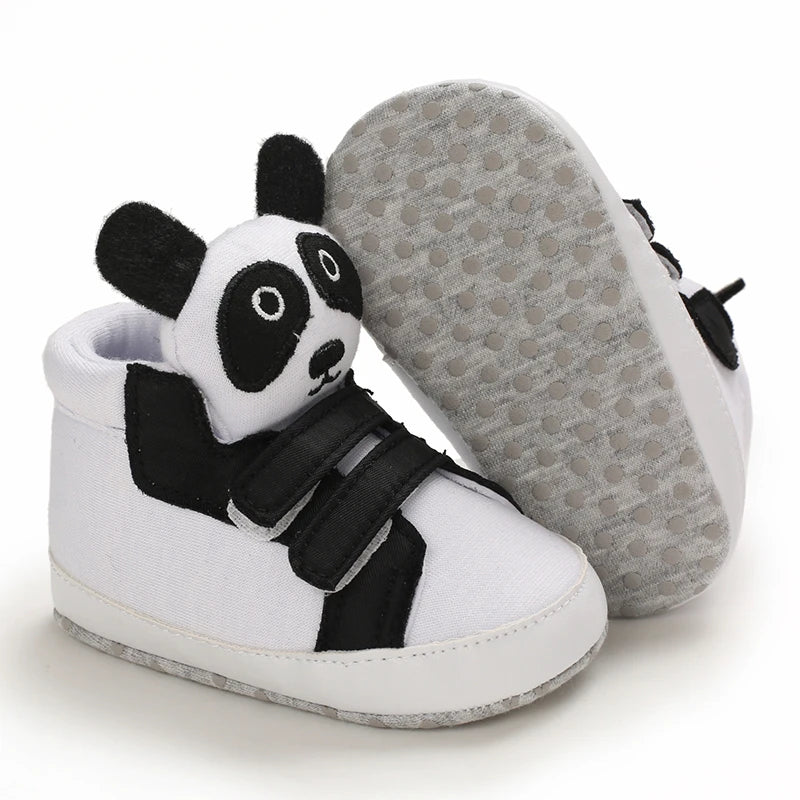 Classic Baby Shoe Boy Girl Baby Cute Animal Face Casual Flat Sneaker First Baby