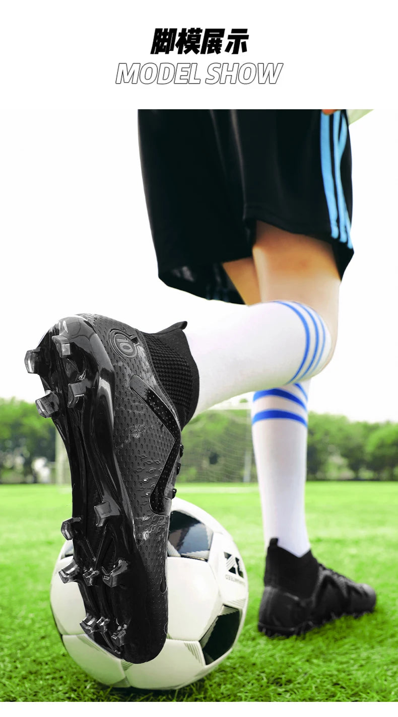 Men's Football Boots Professional Society Football Boot Outdoor Sports Kids Turf Soccer