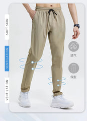 Pencil Pants Men Gym Casual Sweatpants Pant Fishing Breathable Quick-Drying Ice