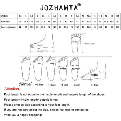JOZHAMTA Size 36-43 2023 Women Leopard Patent Leather Ins Fashion Women Shoes Ladys Sandals Women Sexy Heels Shoes Heeled Pumps