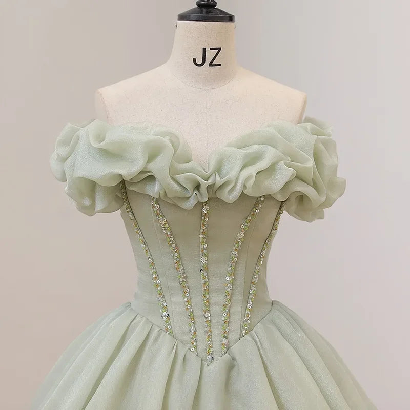 Homecoming Dresses: One Shoulder Simple Elegant Ball Gown Wedding Party Dresses