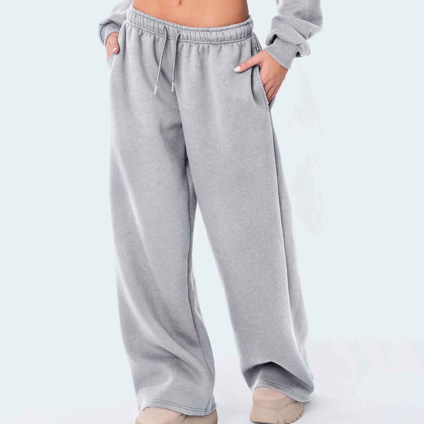 Women's Spring Autumn y2k Casual Loose Joggers Pants Drawstring High Waist