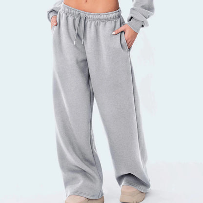 Women's Spring Autumn y2k Casual Loose Joggers Pants Drawstring High Waist