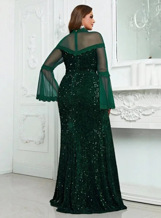 Evening wear Dresses: Plus Size Evening Dresses Fashion Women