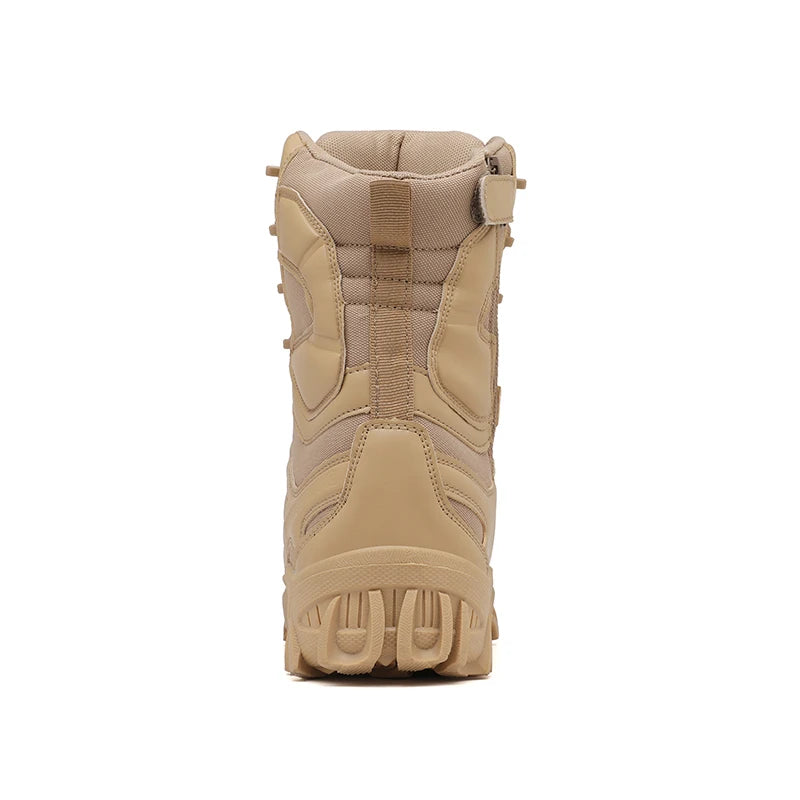 Special Forces Desert Combat Tactical Men's Tall Boots Wear-resistant Training Boots Waterproof Outdoor Mountaineering Sports Cl