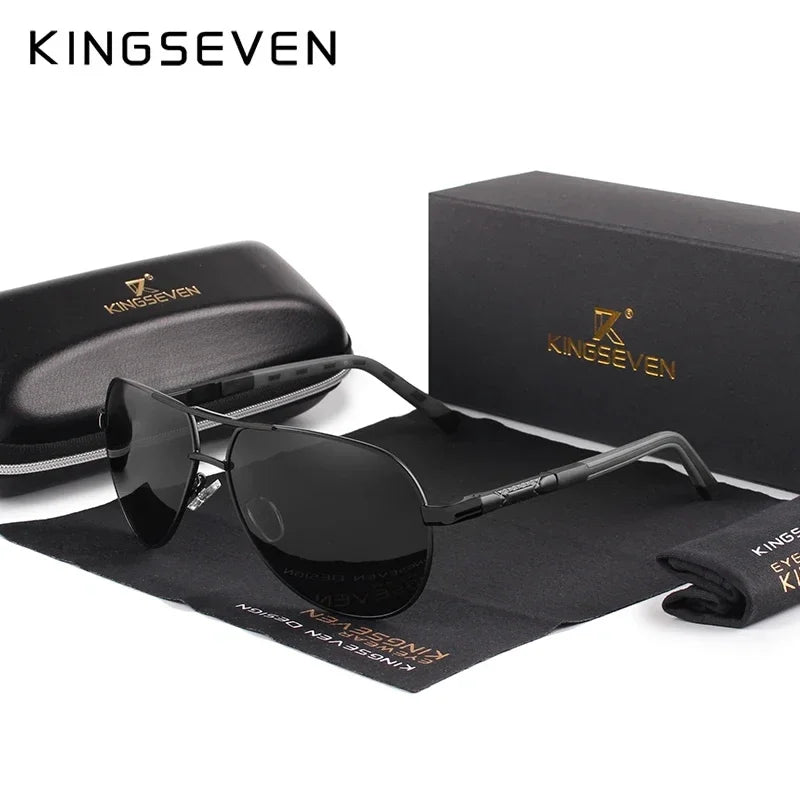 Men’s Sunglasses Aluminum Luxury Retro Functional Glasses Women