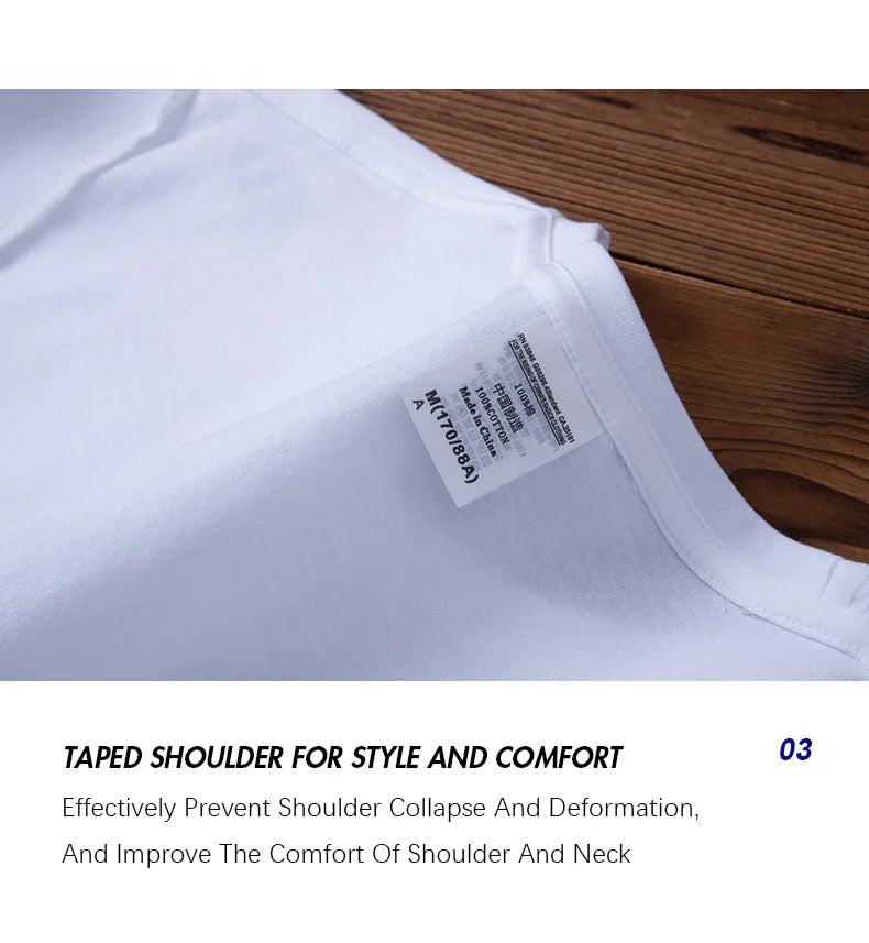 6.7oz 190gsm Combed Cotton Tees Tshirts Mens Solid Tops Woman Male Custom Team Uniform Class Clothes Summer Brand Customization