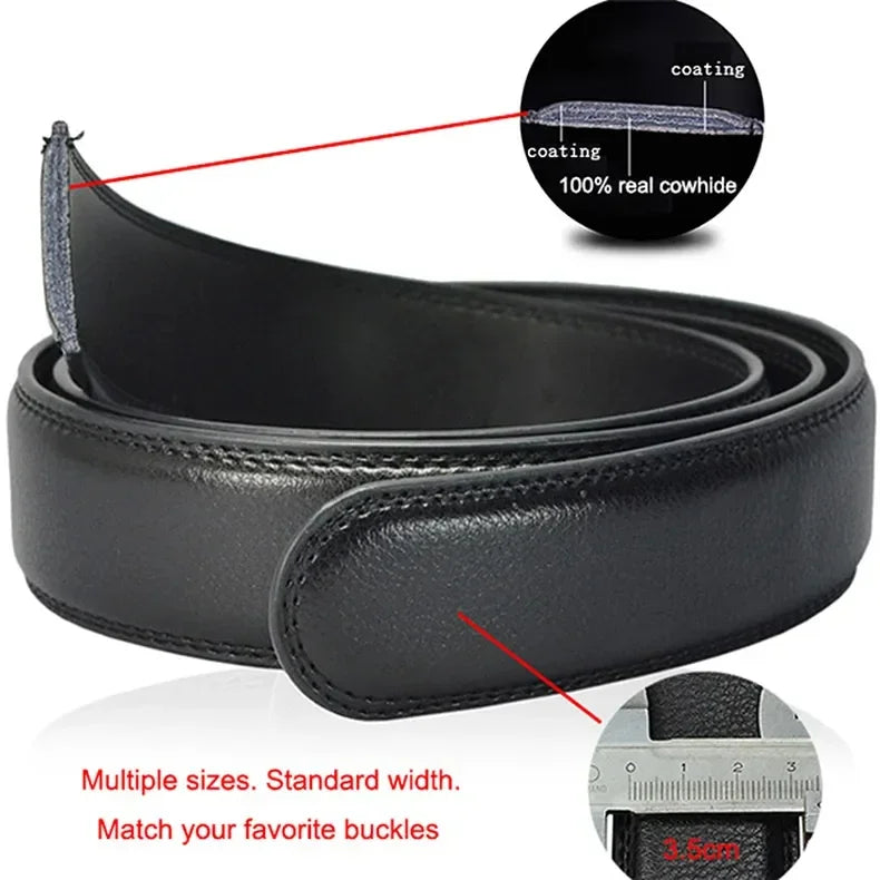 Belts Famous Brand Designer Belt Men Plus Size 130 140 150 160 170cm High Quality PU Leather Luxury Belts Metal Automatic Buckle