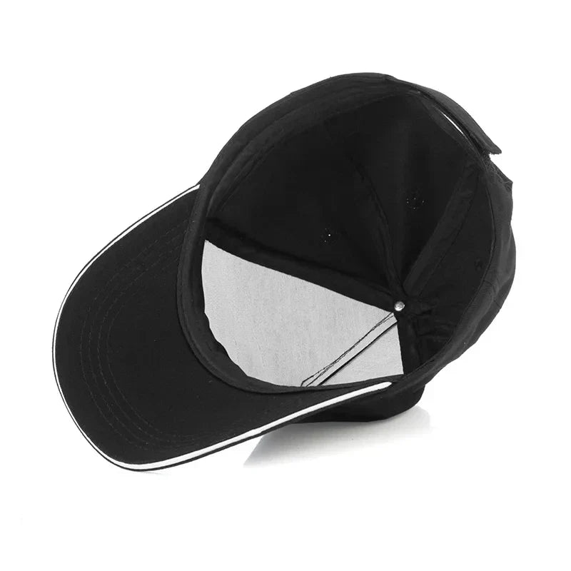 Custom DIY Baseball Caps For Men Woman Hat Custom Logo Men's cap Print Text Design Trucker velcro Hat designer cap men