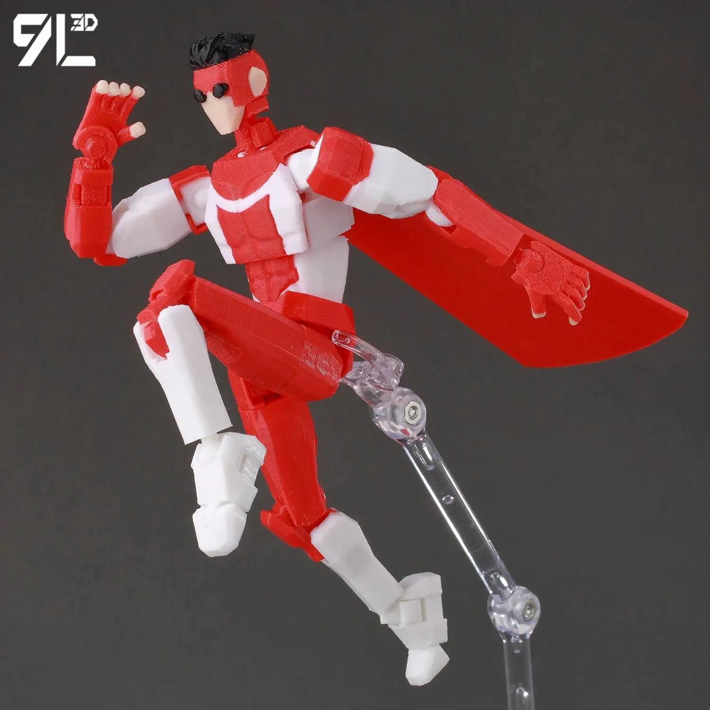 9L3D Printed Invincible Boy Lucky13 Dummy13 Conquer LEX Allen Superheroes Anime Toys Action Figures Mannequin Model Ornaments
