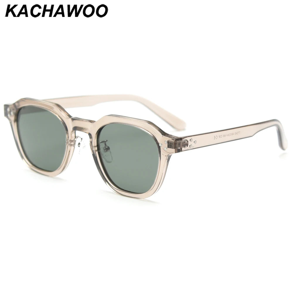 Sunglasses polarized male polygon orange green blue female sun glasses