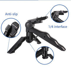 Mini Tripod for Phone Smartphone Handheld Tripie for Cell Phone Tabletop Tripod