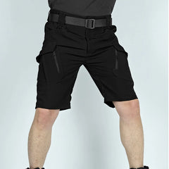 Men Cargo Shorts Quick Dry Tactical Short Pants Multi-Pocket Shorts Men's