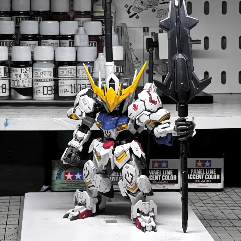 Barbatos Mgsd Assembly Model Kit Action Figures Comes With Water Decals Free Display Stand Desktop Decoration Boys Surprise Toys
