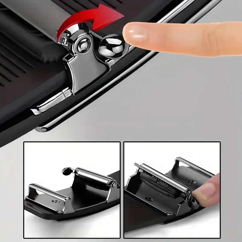 Men's Toothless Inner Belt Is Casual, Fashionable and Simple. The Automatic Buckle Belt Is A Unique Young Man's Belt